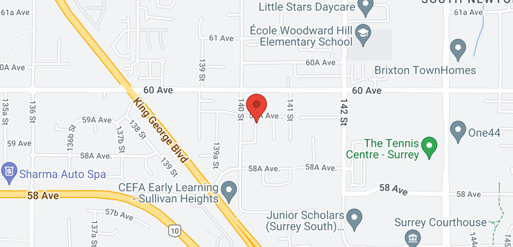 map of 5946 140A STREET